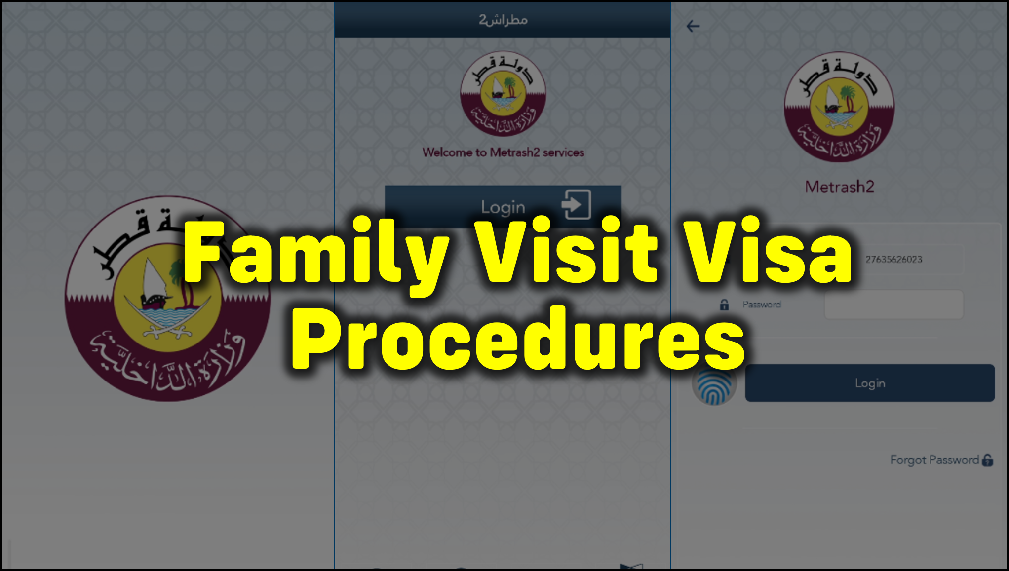 qatar family visit visa medical